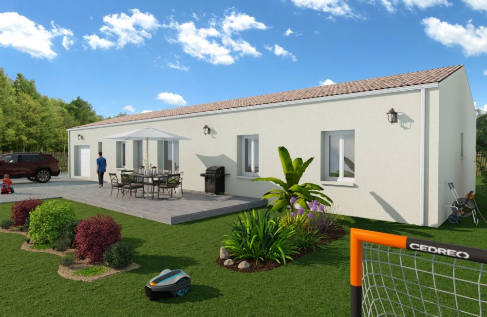 Vente terrain + maison Tonnay-Charente Charente-Maritime