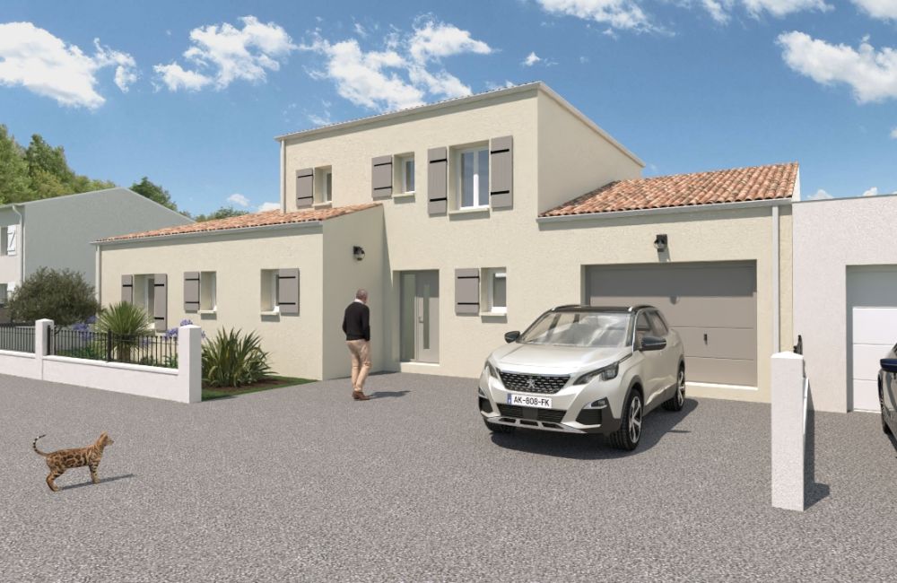 Vente terrain + maison Saint-Laurent-de-la-Prée Charente-Maritime