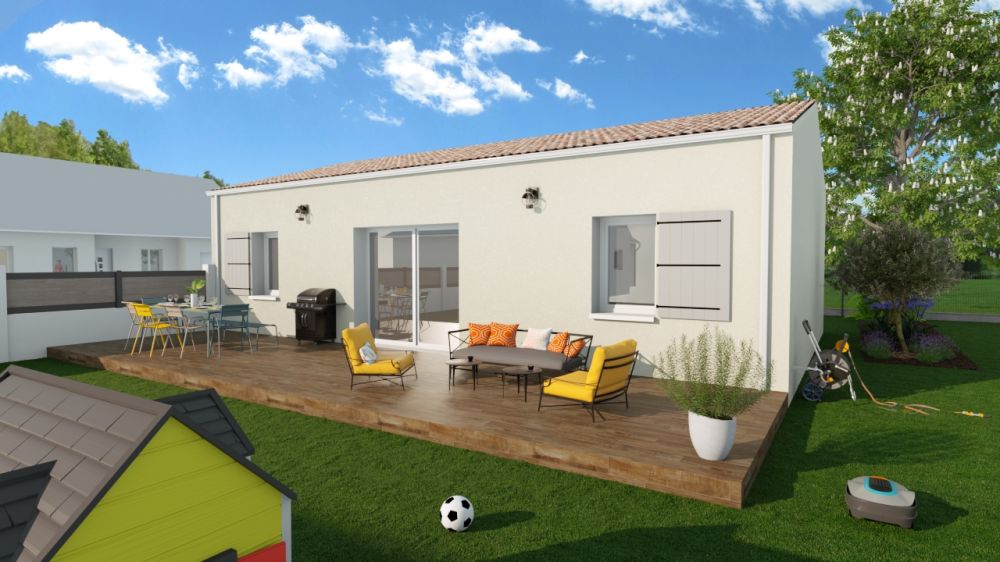 Vente terrain + maison Saint-Nazaire-sur-Charente Charente-Maritime