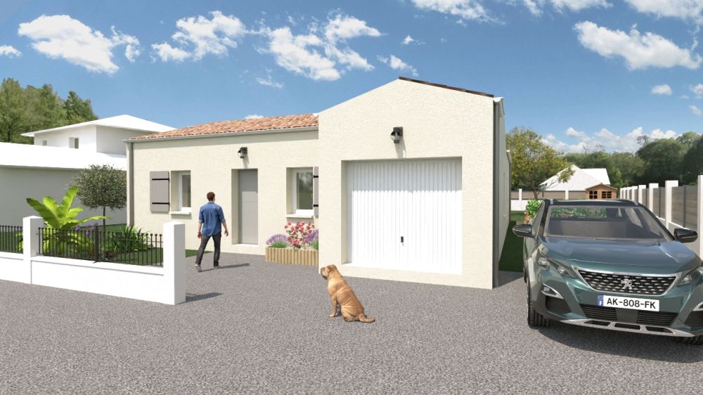 Vente terrain + maison Tonnay-Charente Charente-Maritime