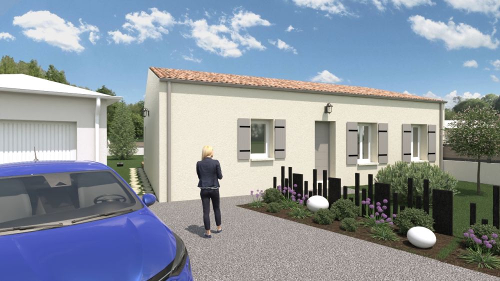 Vente terrain + maison Tonnay-Charente Charente-Maritime