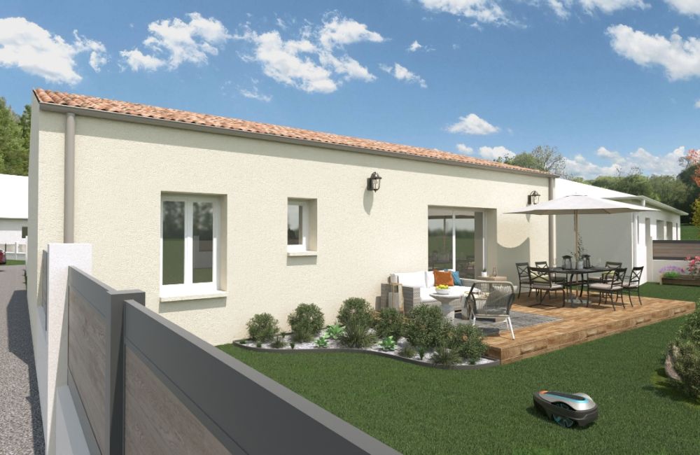 Vente terrain + maison Tonnay-Charente Charente-Maritime