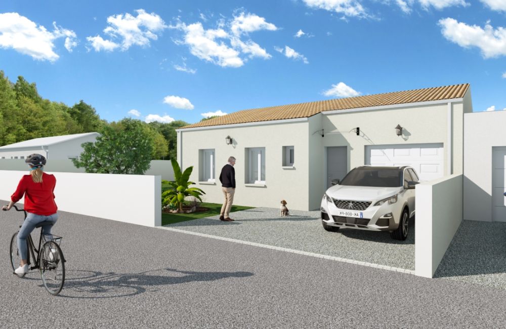 Vente terrain + maison Saint-Agnant Charente-Maritime