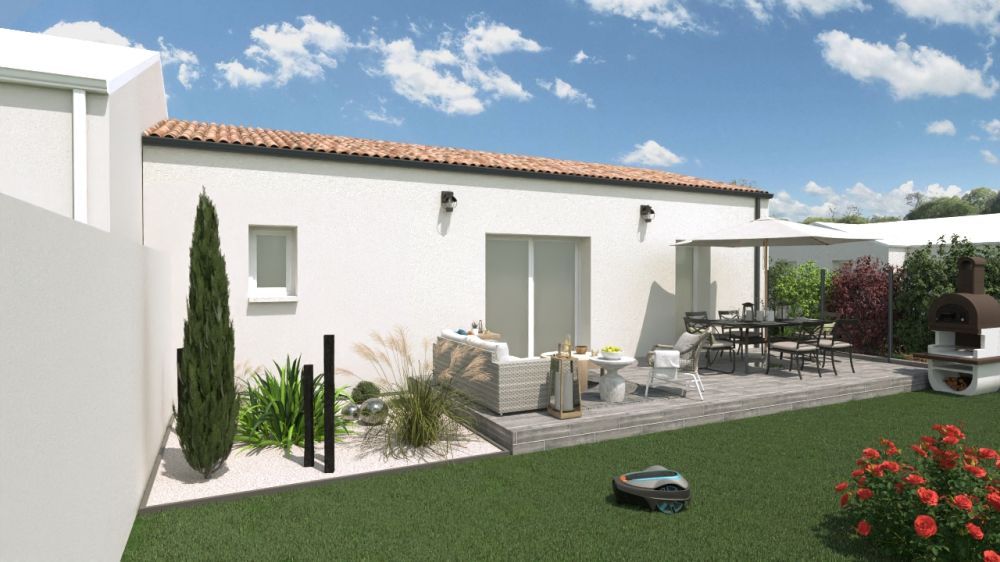 Vente terrain + maison Rochefort Charente-Maritime