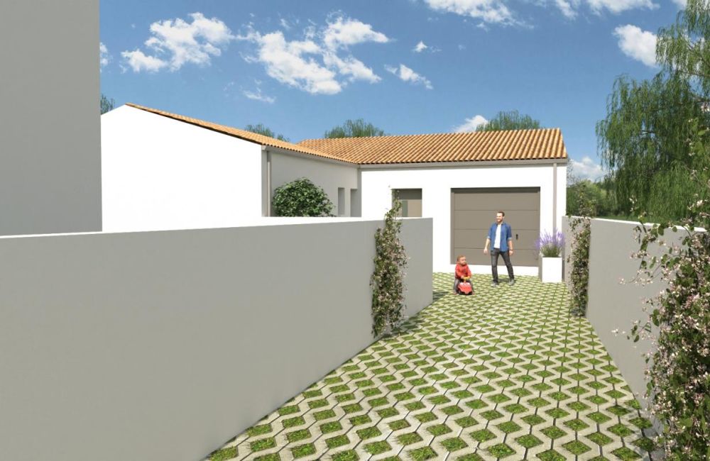 Vente terrain + maison AYTRE Charente-Maritime