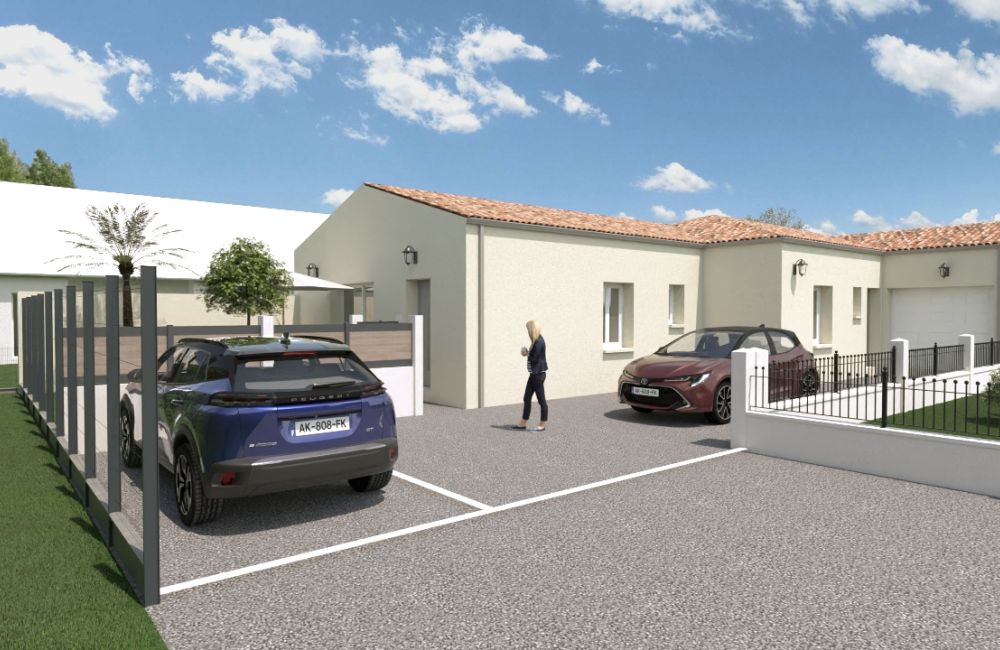 Vente terrain + maison Marennes-Hiers-Brouage Charente-Maritime