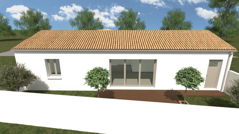 Vente terrain + maison VILLEDOUX Charente-Maritime