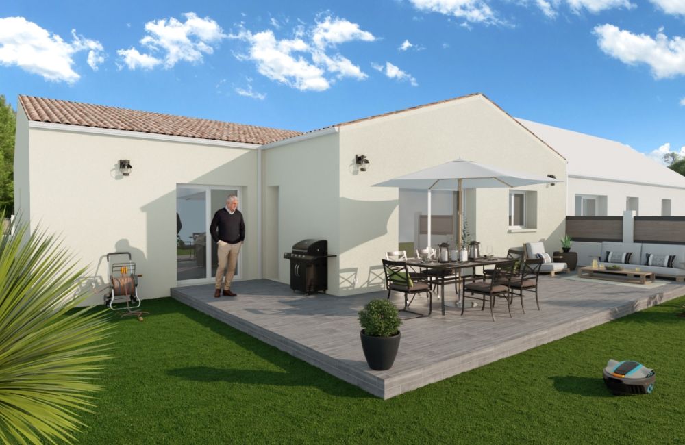 Vente terrain + maison Le Thou Charente-Maritime