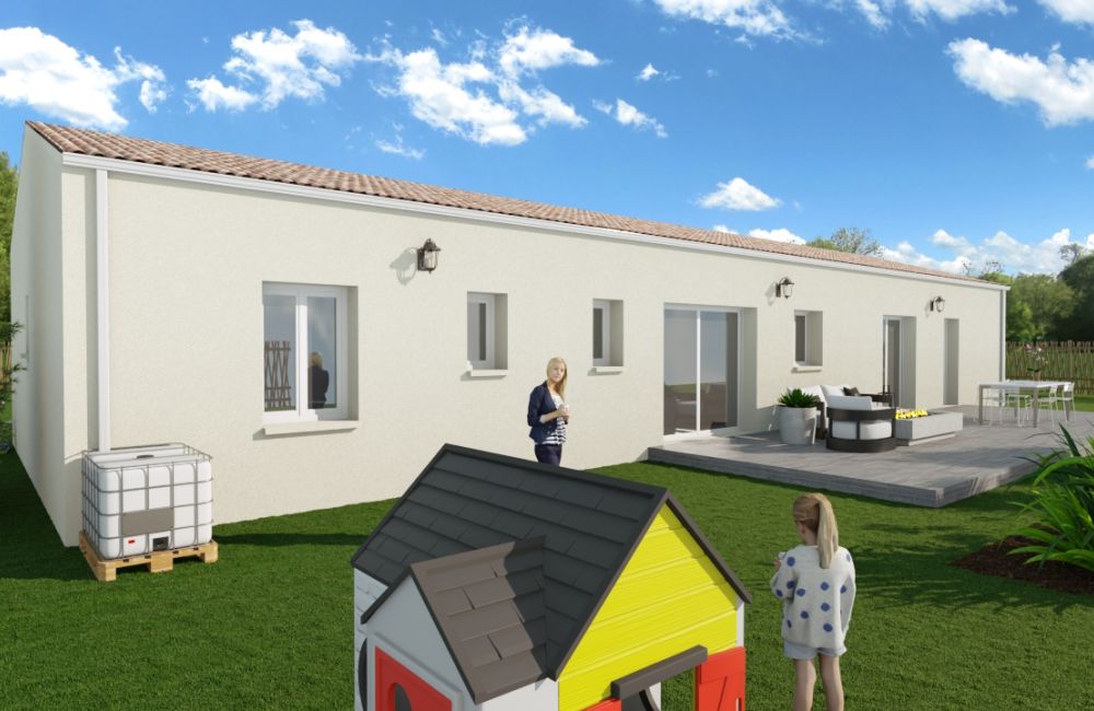 Vente terrain + maison Salles-sur-Mer Charente-Maritime