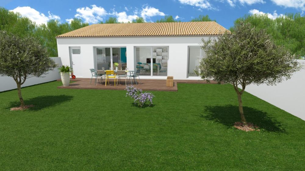 Vente terrain + maison ARDILLIERES Charente-Maritime